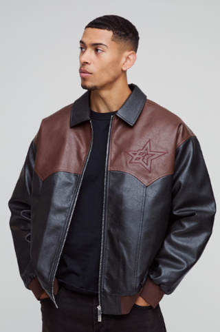 Casaco Bomber Western Oversized