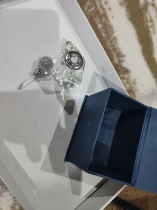 Frasco de colonia de cristal