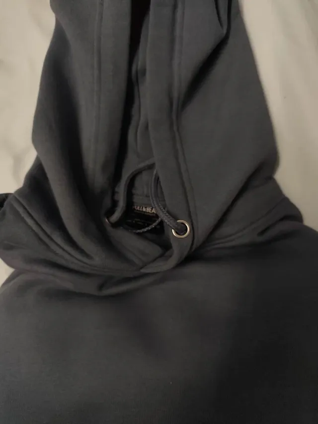 Sudadera Pull&Bear Gris Azul oscuro