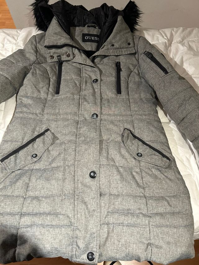 Chaqueta Guess Gris Talla M Mujer