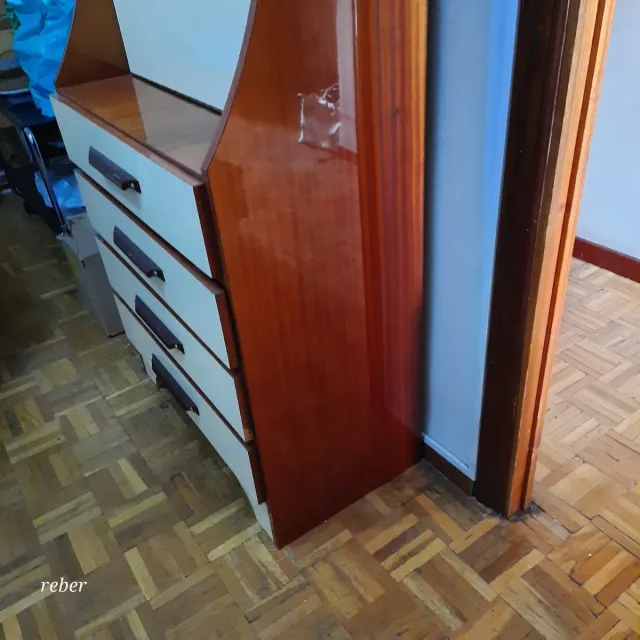 Mueble escritorio abatible madera