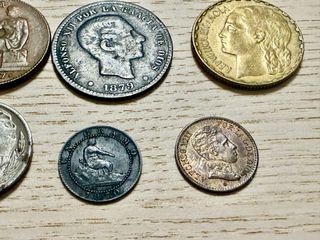 Lote 12 Monedas Españolas 1870-1949