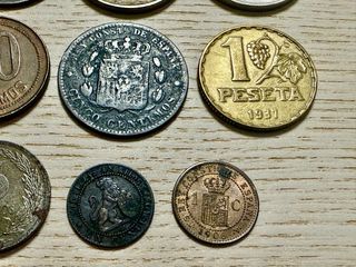 Lote 12 Monedas Españolas 1870-1949