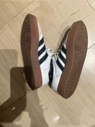 Zapatillas Adidas Samba Blancas y Negras