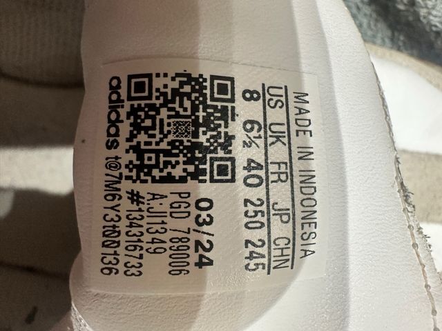 Zapatillas Adidas Samba Blancas y Negras