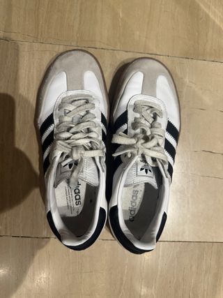 Zapatillas Adidas Samba Blancas y Negras