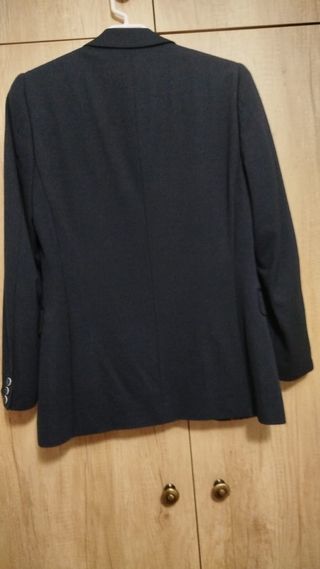 Traje de chaqueta azul