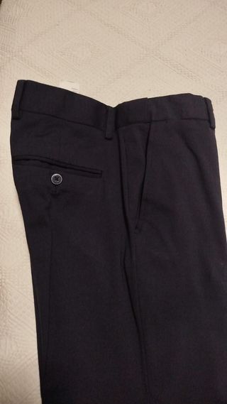 Traje de chaqueta azul