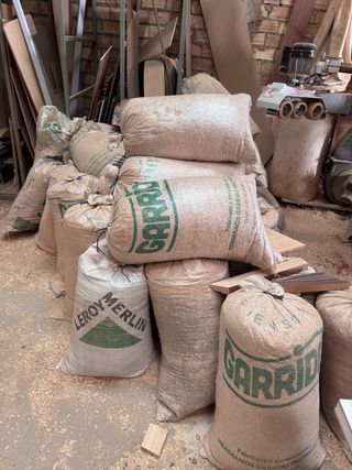 Viruta de madera para animales