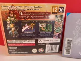 Golden Sun: Dark Dawn Nintendo DS Caja y Manuales