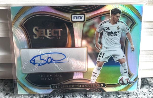 Brahim Diaz Auto Select Panini Real Madrid