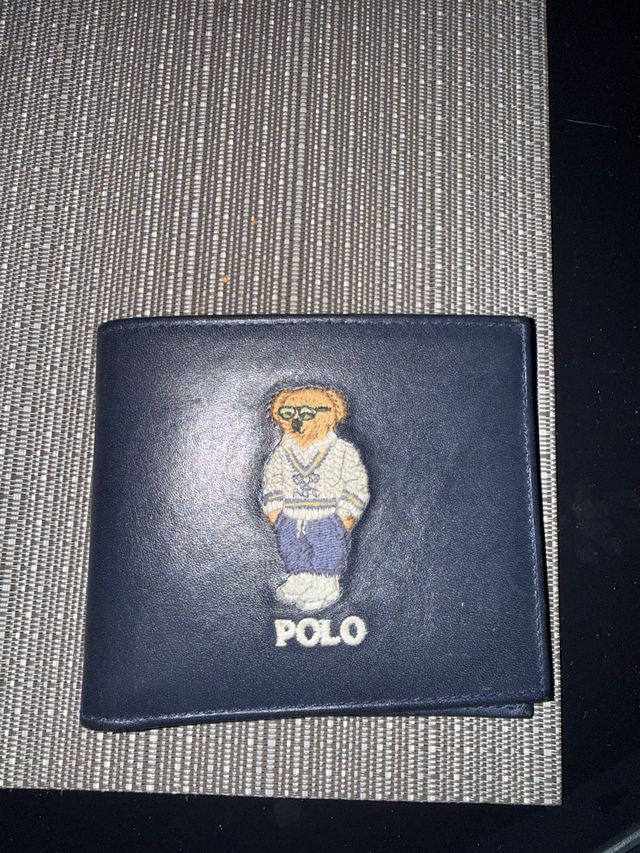 Cartera Polo Ralph Lauren Azul Oso