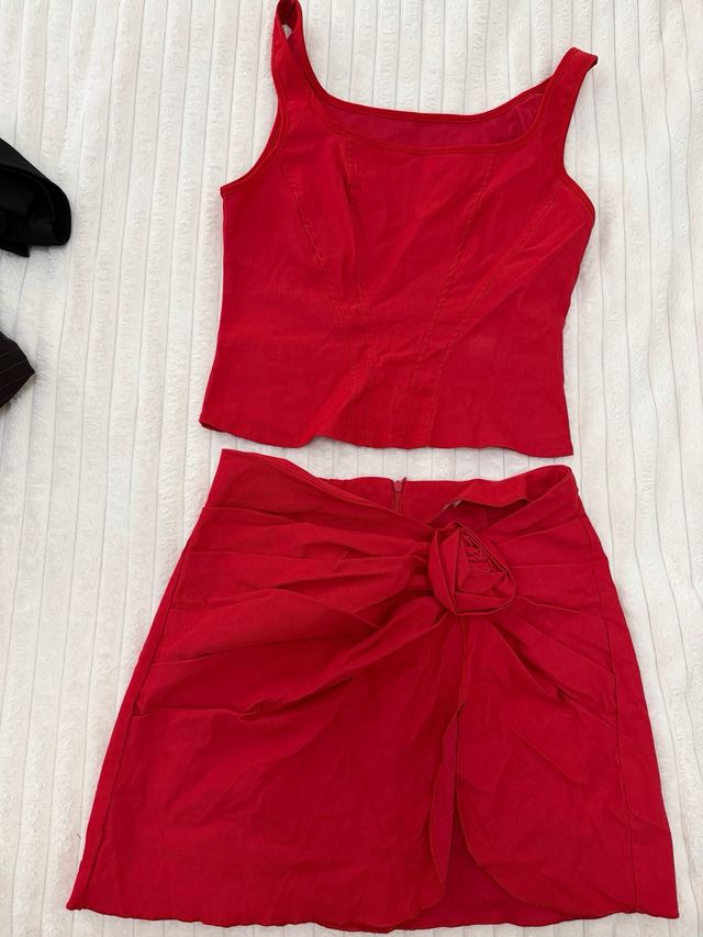 Mono corto brillante mujer