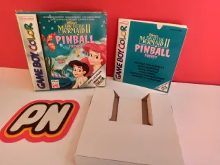 Caja Juego Game Boy Color La Sirenita Pinball