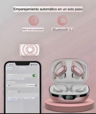 Auriculares Inalambricos Deportivos. PRECINTADOS