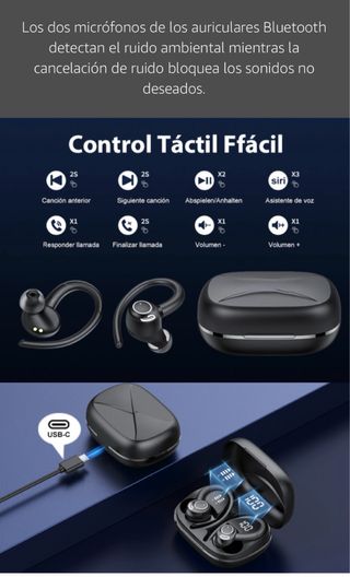 Auriculares Inalambricos Deportivos. PRECINTADOS