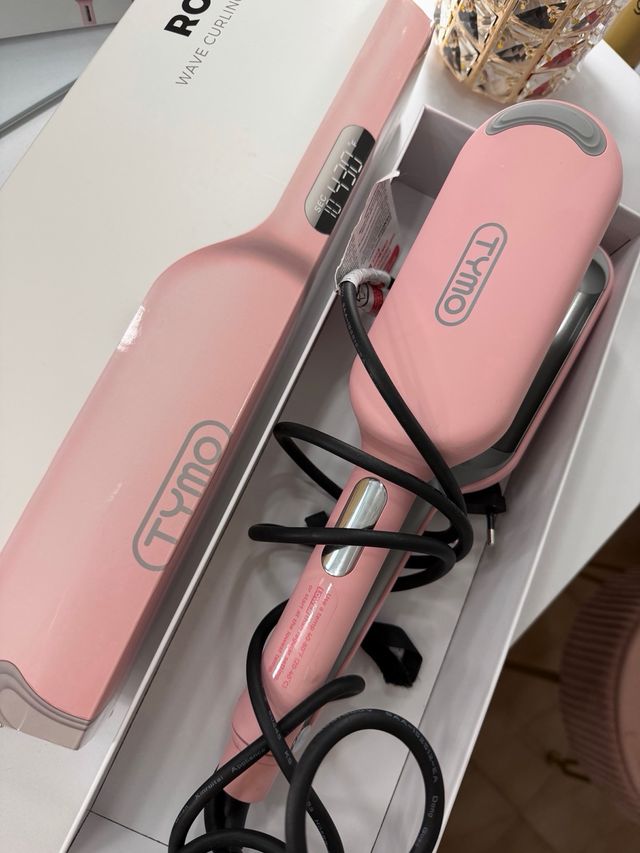 Rizador TYMO ROVY Wave Curling Iron Rosa