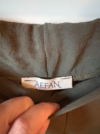 Pantalón fluido verde