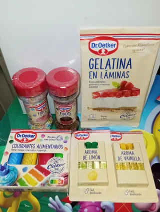 Velas Dr. Oetker Números Velas cumpleaños fiestas
