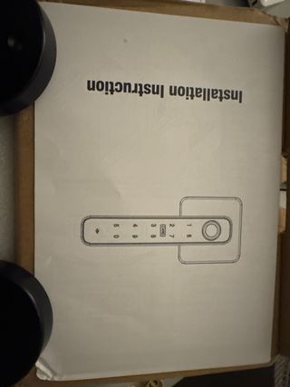 Cerradura Inteligente Negra