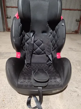 Silla coche con Isofix negra