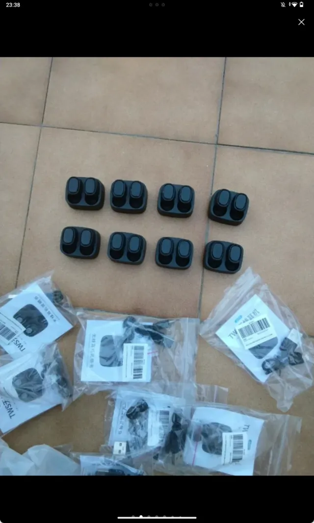 Lote 8 pares auriculares TWS