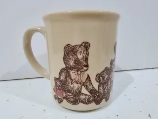 Taza mug vintage ositos teddy bear