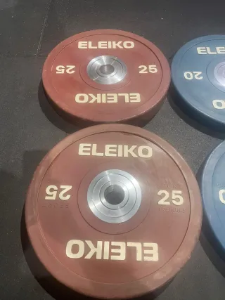 Discos de Pesas Eleiko Juego Completo