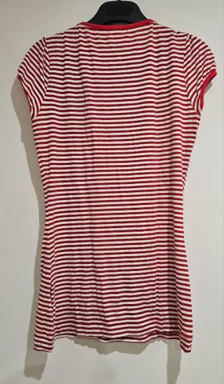 Camiseta Fórmul@ Rayas Rojas Talla S