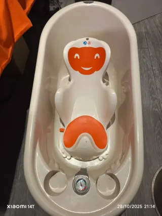 Mini cuna y bañera bebé