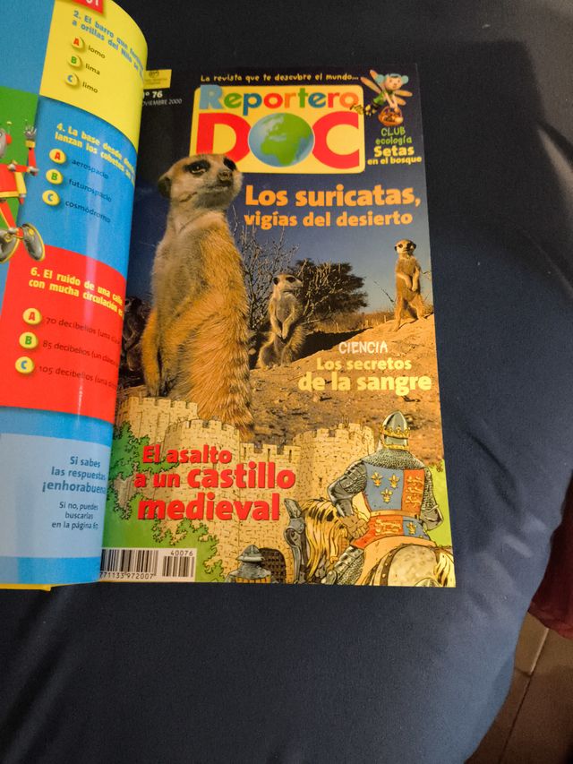 Reportero doc tomo num 75 a 87
13 revistas