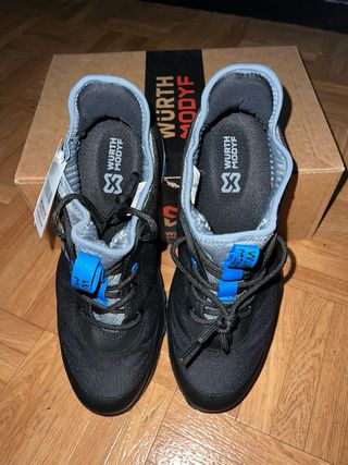 Zapatos de seguridad Wurth Modyf negros y azules