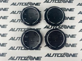 Emblema Audi negro 68 mm para centro de llantas