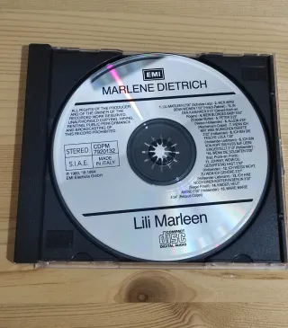 CD Marlene Dietrich - Lili Marleen
