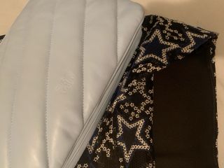 Gonna Pinko nera con stelle blu