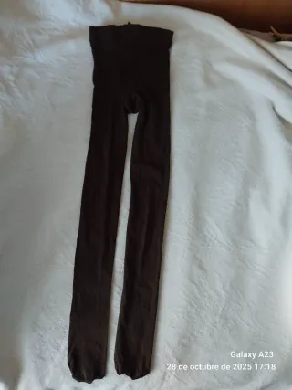 Collant marroni aderenti