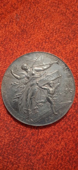 Medalla París 1878 República Francesa