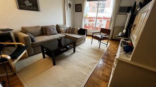 Grande tappeto in sisal a nodi spessi color ecrù