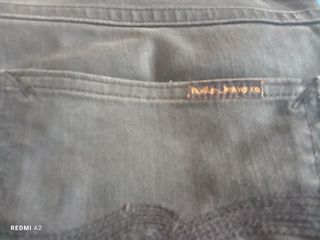 Pantalón Nudie Jeans Talla M Gris