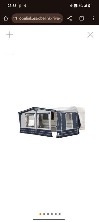 Avancé de caravana burstmer buss city"" 1063"" cm