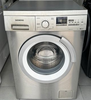LAVADORA DE CARGA FRONTAL MARCA SIEMENS EN INOX