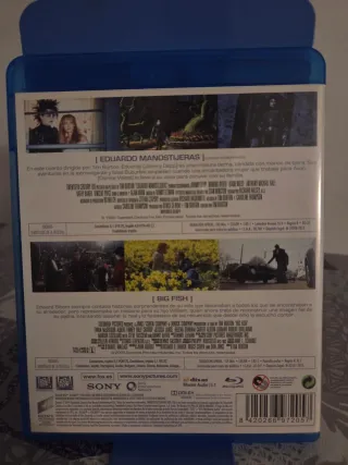 Eduardo Manos Tijeras + Big Fish Blu-ray