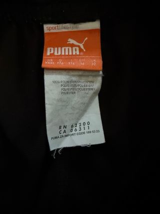 Pantalón chándal Puma niño Talla M