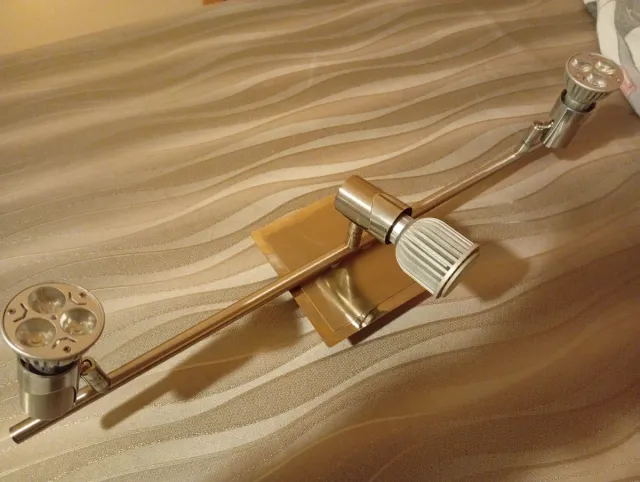 Lámpara LED 3 focos Diodos 12W