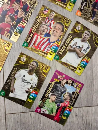Cromos Adrenalyn XL , balones de oro