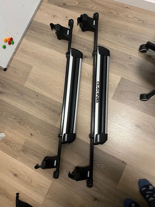 Portaesquís Thule y Barras de Techo