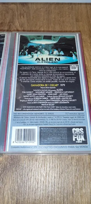 Lote películas de culto VHS