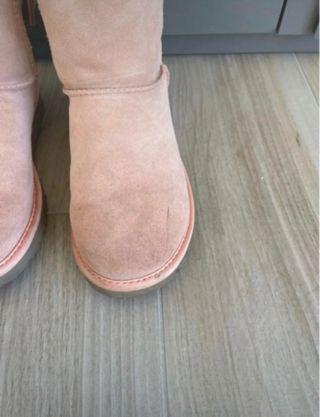 UGG rosa con fiocco