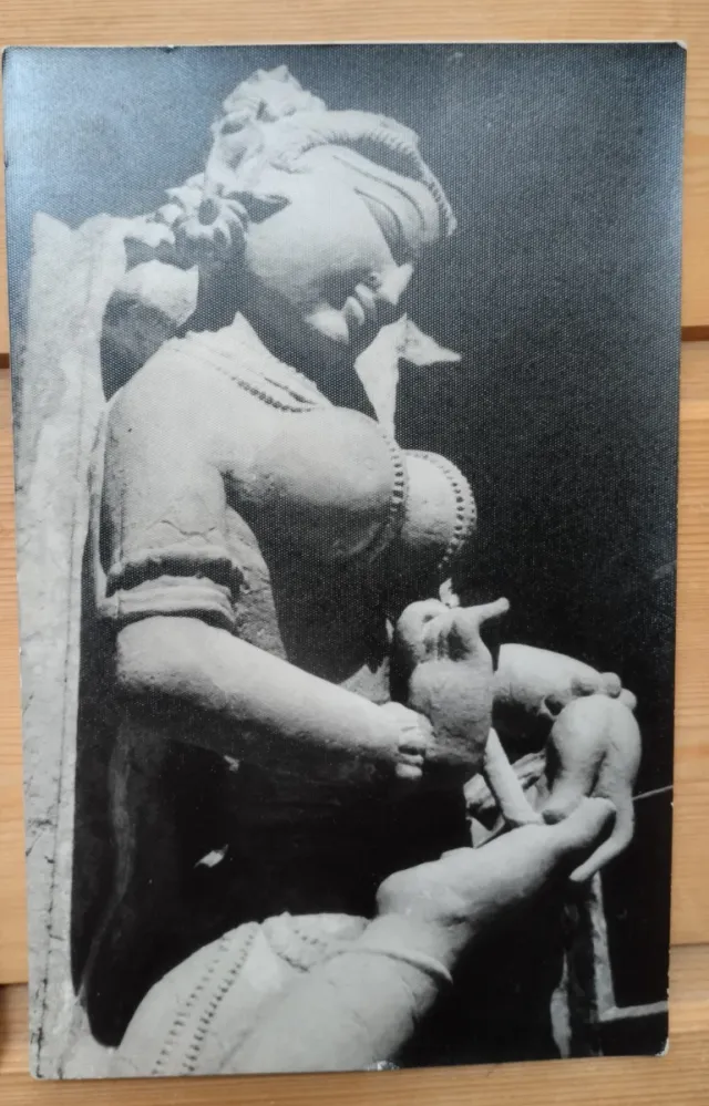 Lote postales fotográficas Khajuraho en India