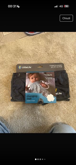 Fasciatoio portatile LittleLife